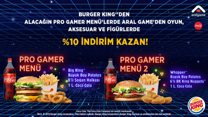 Burger King®’den Gamerlara, Kampanya Gibi Kampanya