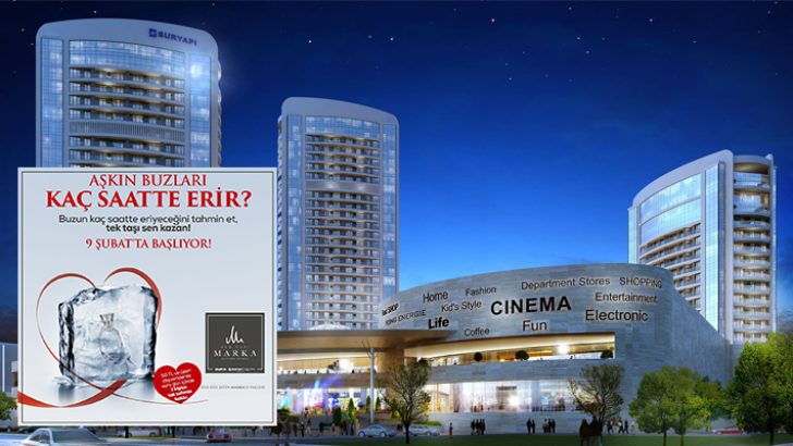 Sur Yapı Marka AVM’den Sevgililer Günü sürprizi
