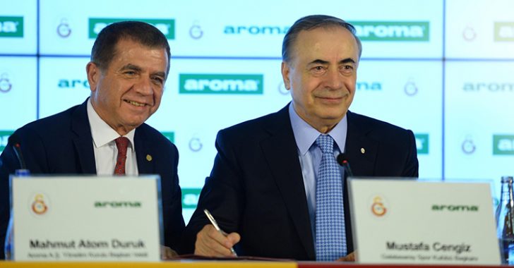 Aroma, Galatasaray’ın resmi su sponsoru